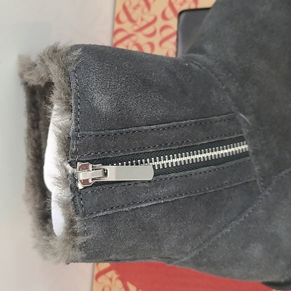 Style & Co Grey Suede Boot - Picture 2 of 4